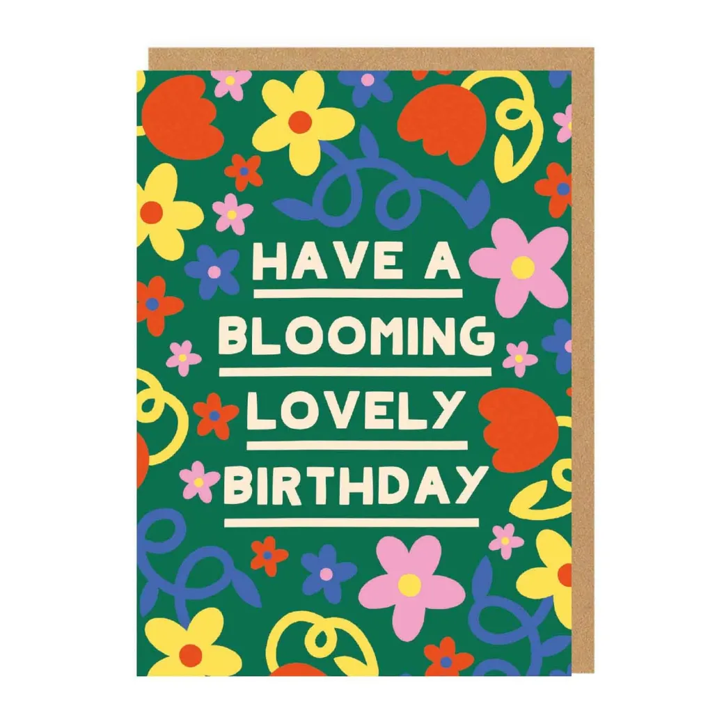 Have A Blooming Lovely Birthday Card | Ohh Deer