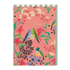 Have a Lovely Birthday Summer Birds Greeting Card | Ohh Deer