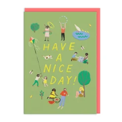 Have A Nice Day Park Birthday Card - Emily Doliner | Ohh Deer