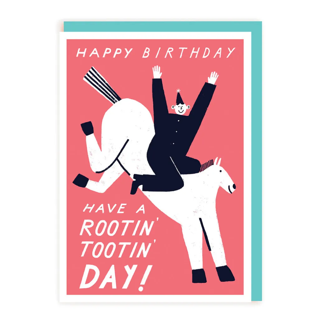 Have a Rootin' Tootin' Day Birthday Card | Ohh Deer