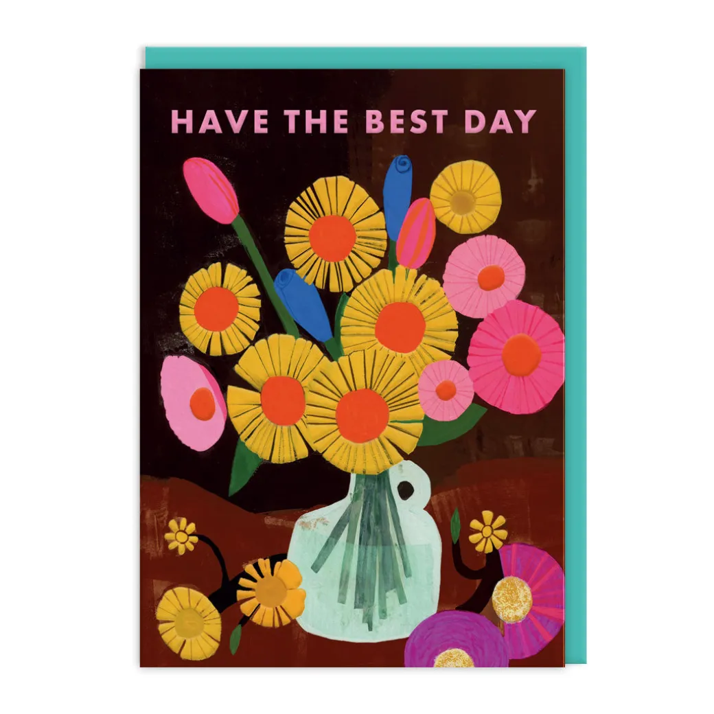 Have The Best Day Vase Birthday Card | Ohh Deer