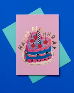 Heart Cake Birthday Card - Daria Solak | Ohh Deer