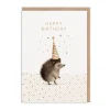 Hedgehog Happy Birthday Card