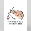 Hedgehugs Brother Birthday Card | Ohh Deer