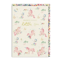 Hello Little One Unicorn Greeting Card