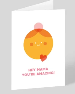 Hey Mama You're Amazong Greeting Card | Ohh Deer