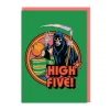High Five Death Greeting Card ☠️ | Ohh Deer