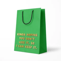 Hoping You Don't Like It Large Gift Bag