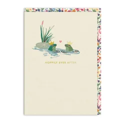 Hoppily Ever After Greeting Card