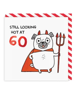 Hot At 60 Birthday Card | Gemma Correll | Ohh Deer