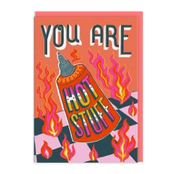 Hot Stuff Valentine's Day Card | Ohh Deer