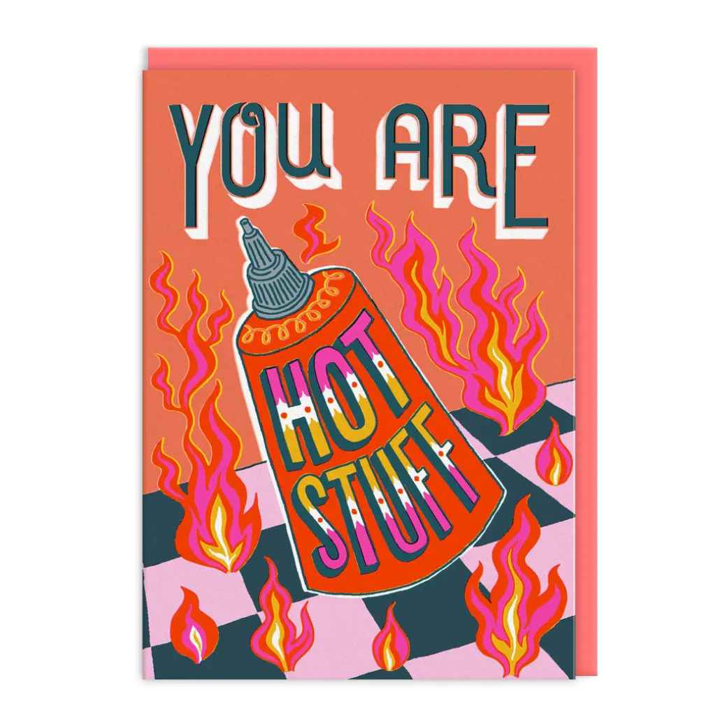 Hot Stuff Valentine's Day Card | Ohh Deer