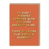 Husband - Same Energy Greeting Card