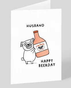 Husband Beer Birthday Card | Ohh Deer