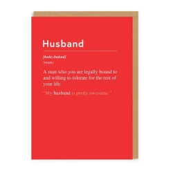 Husband Willing To Tolerate You Greeting Card | Ohh Deer