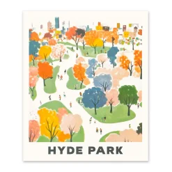 Hyde Park Riso Print (12x10)