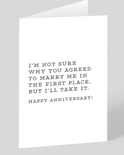 I'll Take It Anniversary Card | Ohh Deer