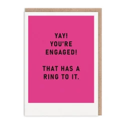 Its Got A Ring To It Engagement Card 💍 | Ohh Deer