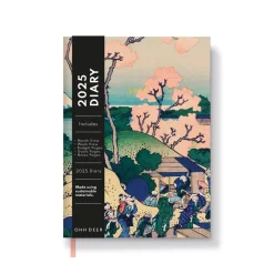 Japanese Blossom 2025 Diary | Ohh Deer A5 Linen Diary