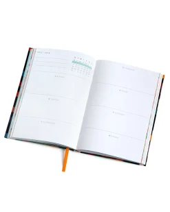 Japanese Toile 2025 Diary - A5 Diary with Weekly Views