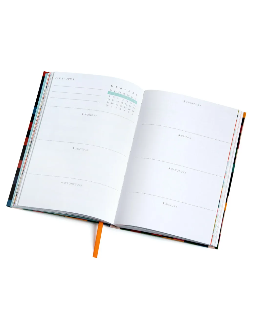 Japanese Toile 2025 Diary - A5 Diary with Weekly Views