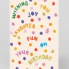 Joy Laughter Fun Birthday Card | Ohh Deer