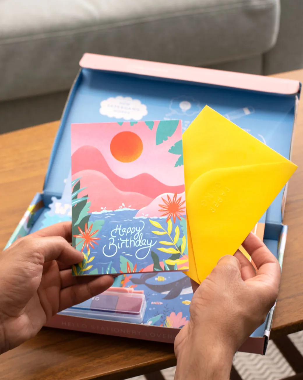 Just Keep Swimming Papergang Stationery Box | Ohh Deer
