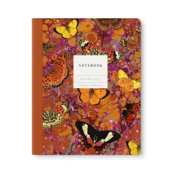Kaleido Marble Butterfly Pink Exercise Book