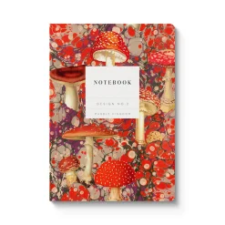 Kaleido Marble Fungi A5 Paperback Notebook