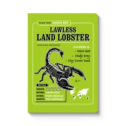 Lawless Lobster A5 Paperback Notebook