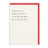 Love The Dog More Valentine's Day Card | Ohh Deer