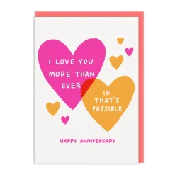 Love You More Than Ever Greeting Card