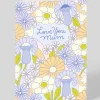 Love You Mum Floral Greeting Card | Ohh Deer