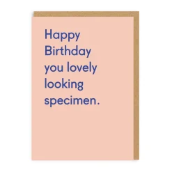 Lovely Looking Specimen Birthday Card - Twin Pines | Ohh Deer
