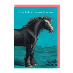 Magnificent Beast Birthday Card