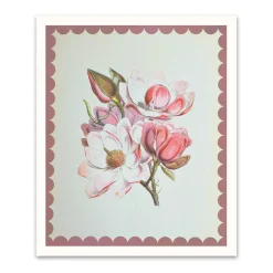 Magnolia Large Art Print (12x10)