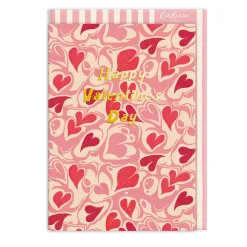 Marble Hearts Valentine's Day Card | Ohh Deer