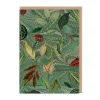 Marble Leaves Birthday Card