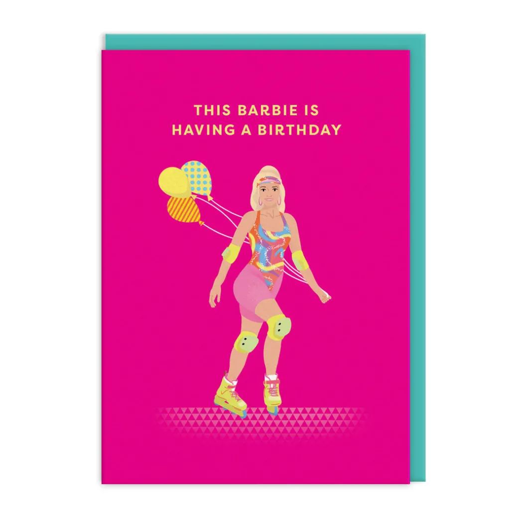 Margot Robbie Barbie Birthday Card