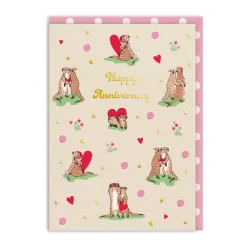 Meercats Anniversary Card