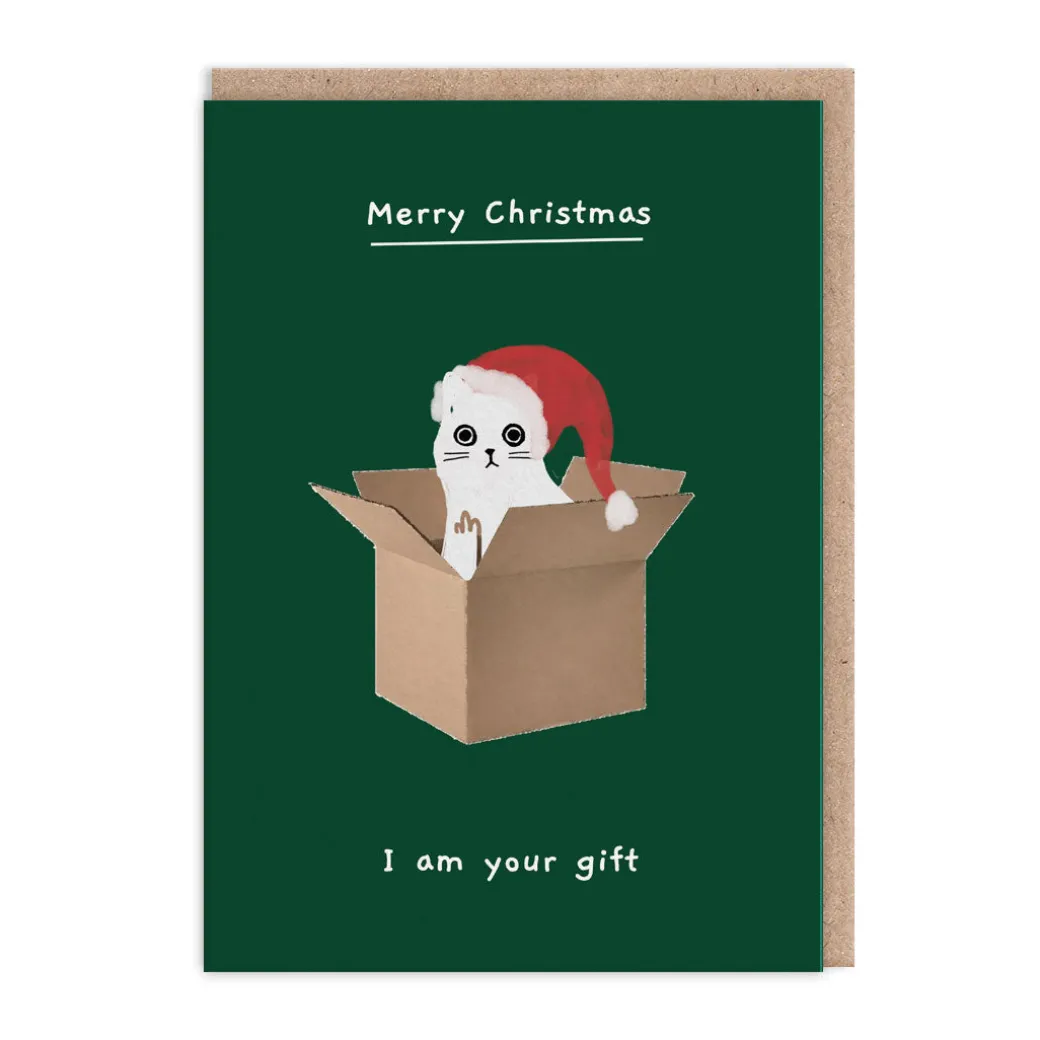 Merry Christmas I Am Your Gift Christmas Card | Ohh Deer