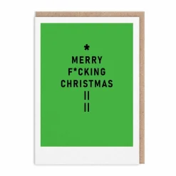 Merry F**cking Christmas Card | Ohh Deer