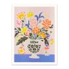 Modern Dutch Flowers Riso Print (8x6)