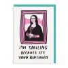 Mona Birthday Smile Greeting Card