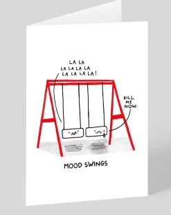 Mood Swings Greeting Card | Ohh Deer