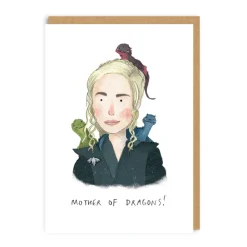 Mother of Dragons Greeting Card