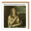 Mum Commenting on your Posts Greeting Card