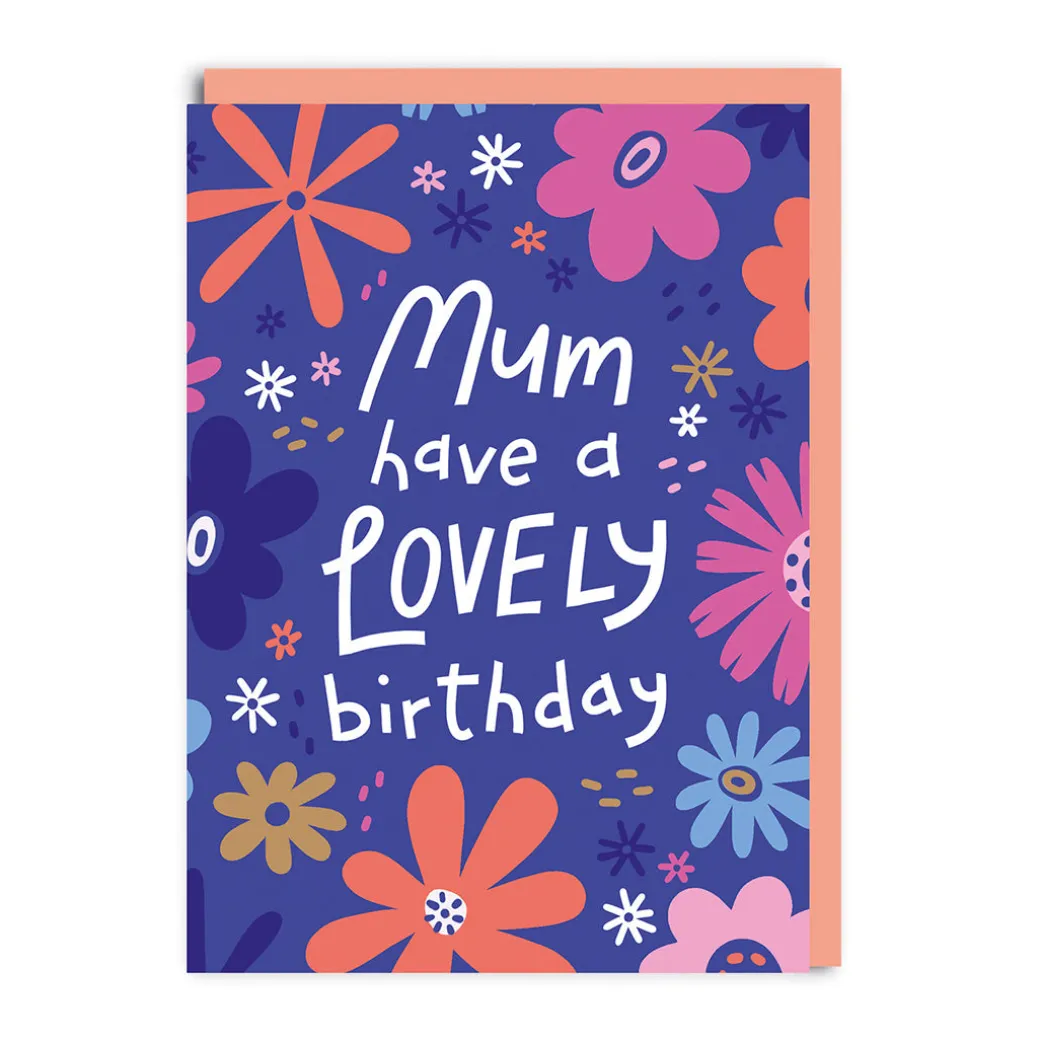 Mum Happy Birthday Floral
