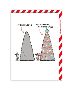 My Problems at Christmas Greeting Card | Ohh Deer