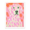 Neon Dalmatian Riso Print (8x6)